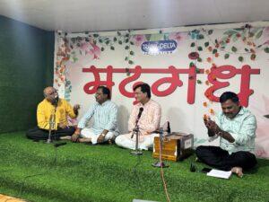 Read more about the article ‘मन चिंब पावसाळी’ काव्य मैफिलीस रसिकांची उस्फुर्त दाद