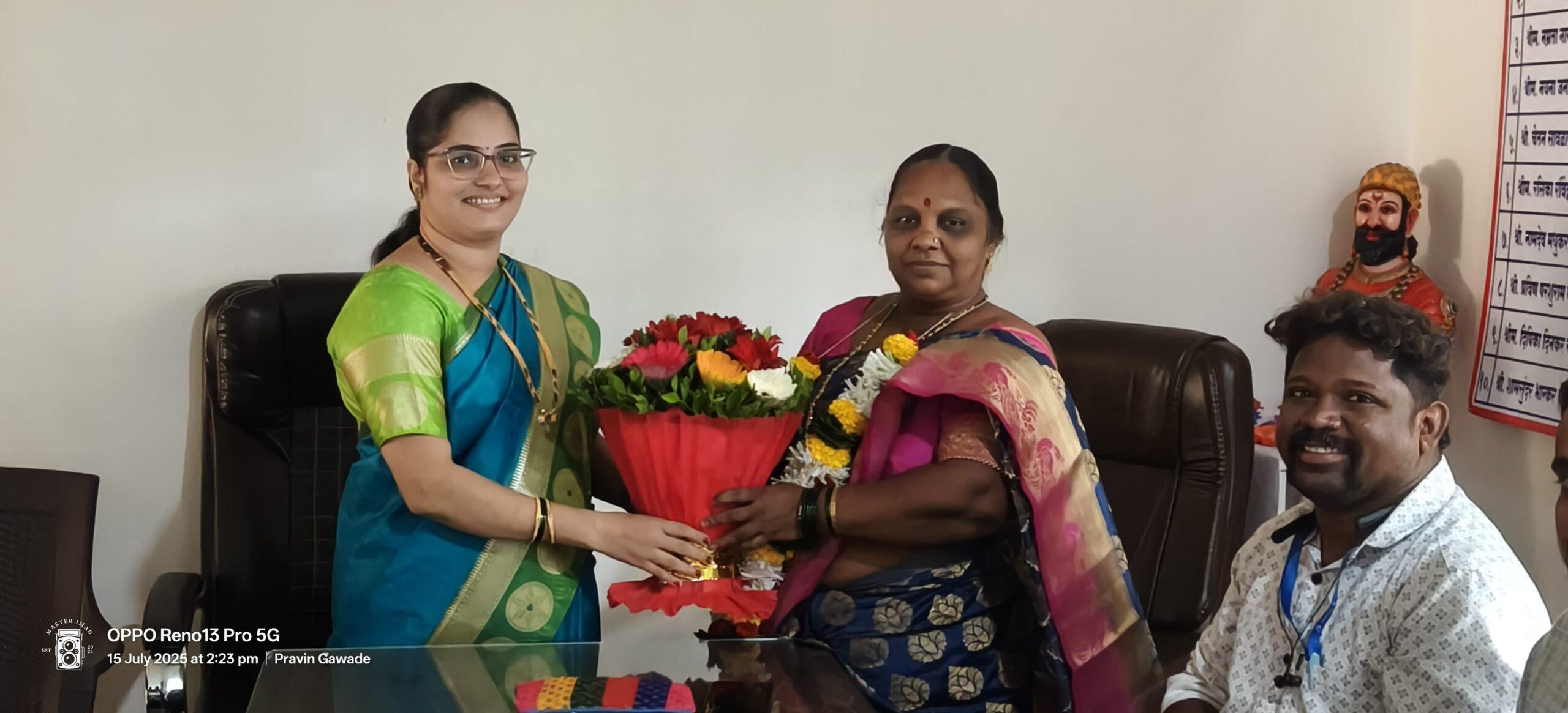 You are currently viewing वजराठ ग्रामपंचायत उपसरपंच म्हणून सौ. दिपीका दिनकर राणे यांची बिनविरोध निवड