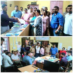 Read more about the article वेंगुर्ले दुय्यम निबंधक यांनी गुजराती ठक्कर यांच्या खरेदीखत व शेतकरी दाखल्याची चौकशी करण्याचे लेखी पत्र दिल्याने मा.आ.वैभव नाईक व दाभोलीतील स्थानिक जमीन मालकांचे ठिय्या आंदोलन मागे