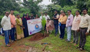 Read more about the article वैभववाडी महाविद्यालय परिसरात रोटरीचे वृक्षारोपण