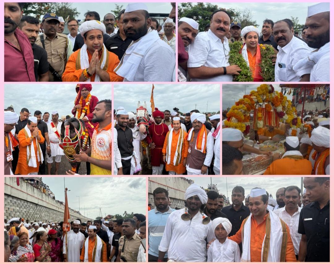 You are currently viewing मंत्री नितेश राणे यांची पंढरपूरी पायीवारी