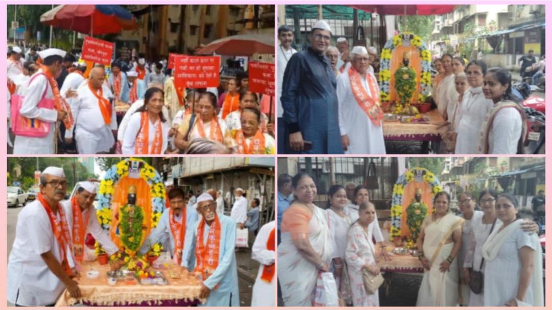 You are currently viewing वृक्षदिंडीतून सामाजिक संदेश; “स्वामी विरंगुळा केंद्र”चा आगळा उपक्रम