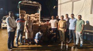 Read more about the article वैभववाडी पोलिसांच्या  कारवाईत कुसुर येथे ५ लाखाची गोवा बनावटीची दारु जप्त