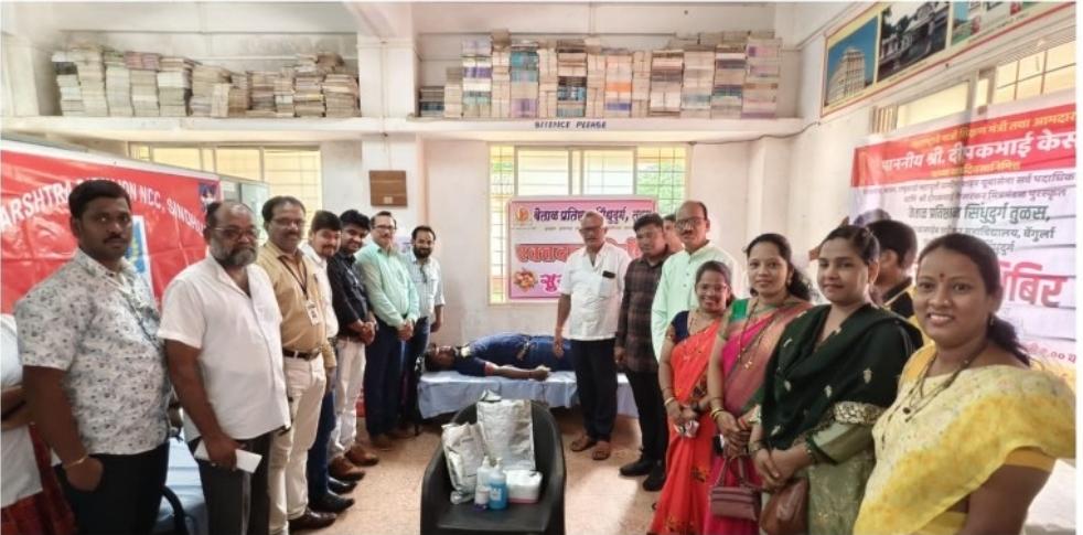 You are currently viewing आ. दीपक केसरकर यांच्या वाढदिवसानिमित्त रक्तदान शिबिराला वेंगुर्ल्यात भरभरून प्रतिसाद