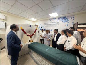 Read more about the article कणकवली उपजिल्हा रुग्णालयातील सिटीस्कॅन सेंटरचे पालकमंत्री नितेश राणे यांच्या हस्ते लोकार्पण