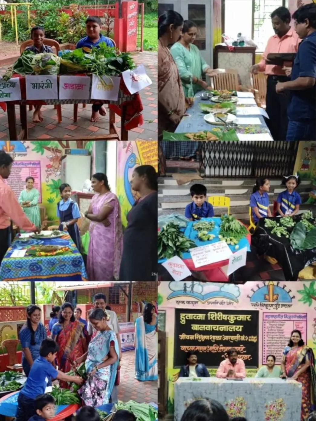 You are currently viewing आरवलीत रान भाज्यांचे प्रदर्शन, विक्री व पाककला स्पर्धा संपन्न..