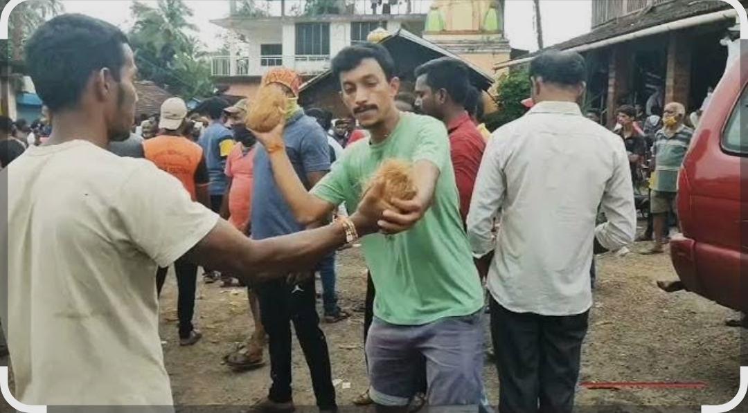 You are currently viewing दांडी येथे दांडी मर्यादित पुरुषांसाठी नारळ लढवणे स्पर्धेचे आयोजन 