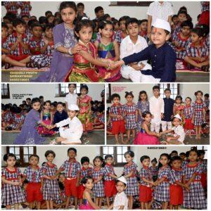 Read more about the article मदर क्वीन्स इंग्लीश स्कूलच्या चिमुकल्यांचे थाटात रक्षाबंधन साजरे