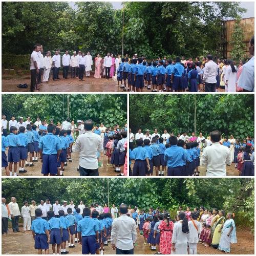 You are currently viewing ७९ वा स्वातंत्र्य दिन ग्रामपंचायतीत उत्साहात साजरा