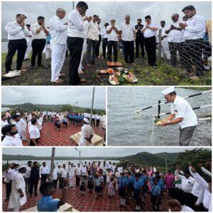 Read more about the article तरंदळे प्रकल्प येथे ७९ वा स्वातंत्र्य दिन उत्साहात साजरा