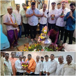 Read more about the article श्रावण मासानिमित्त मा. आ. वैभव नाईक यांनी कुणकेश्वर मंदिरात घेतले दर्शन