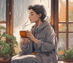 Read more about the article मी चहा पाऊस आणि खिडकी