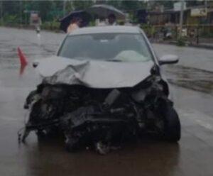 Read more about the article मुंबई-गोवा महामार्गावर कारला अपघात, आई-मुलगा जखमी…