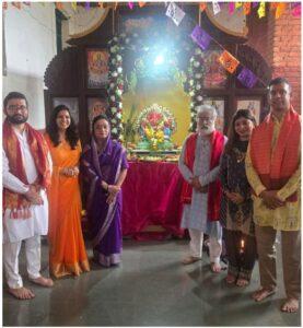 Read more about the article सावंतवाडी संस्थानकडून गणरायाची प्राणप्रतिष्ठापना भक्तिभावात