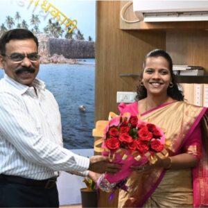 Read more about the article तृप्ती धोडमिसे यांनी स्वीकारला सिंधुदुर्ग जिल्हाधिकारी पदाचा कार्यभार