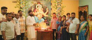 Read more about the article भाजप युवा नेते विशाल परब यांचे रेडी गावात गणेश दर्शन व नागरिकांशी संवाद