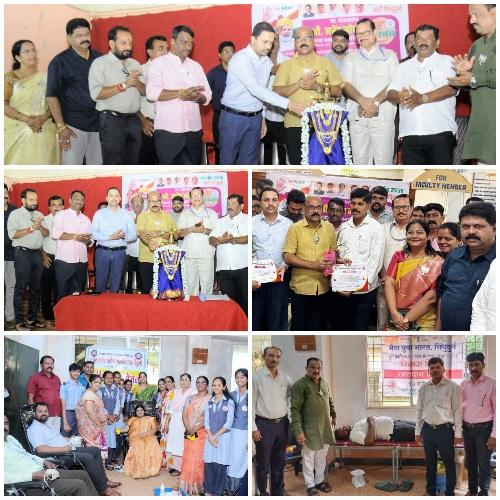 You are currently viewing भाजपच्या महा रक्तदान शिबिरात 126 दात्यांचे रक्तदान