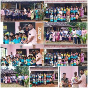 Read more about the article रवींद्र चव्हाण यांच्या वाढदिवसानिमित्त इन्सुलीतील १० शाळांमधील १८० विद्यार्थ्यांना शालेय साहित्य व खाऊ वाटप – नितीन राऊळ यांचा उपक्रम