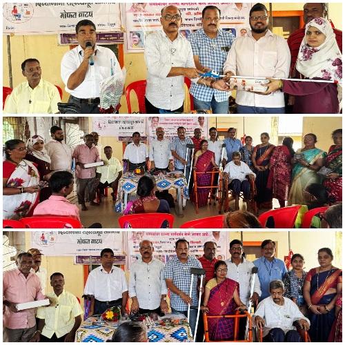 You are currently viewing भाजप दिव्यांग विकास आघाडी सिंधुदुर्गच्या वतीने ” सेवा पंधरवडा ” निमित्ताने दिव्यांगाना साहीत्य वाटप