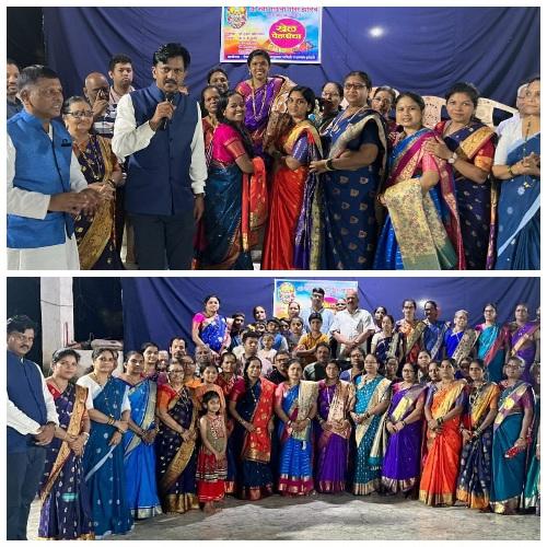 You are currently viewing झोळंबे येथील पैठणीच्या खेळात प्रियांका परब ठरल्या विजेत्या