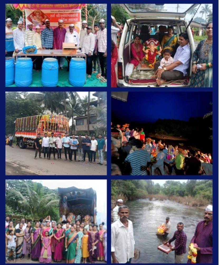 You are currently viewing फोंडाघाटमध्ये श्री गणेश विसर्जन मिरवणुकीचा जल्लोष; लाखो रुपयांची आतषबाजी आणि स्वच्छतेचा जागर