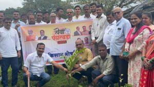 Read more about the article भाजप किसान मोर्चा तर्फे श्री.रामेश्वर मंदिरात पंतप्रधान नरेंद्र मोदी यांच्या दीर्घायुष्यासाठी प्रार्थना व वृक्ष लागवड