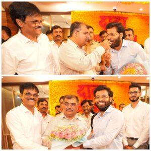 Read more about the article जीवेत शरद: शतम्! भाजपा युवा नेते विशाल परब यांनी प्रदेशाध्यक्ष रविंद्र चव्हाण यांची भेट घेत दिल्या वाढदिवसाप्रित्यर्थ शुभेच्छा