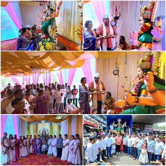 You are currently viewing कणकवली तालुका शिवसेनेच्या वतीने मोठ्या उत्साहात दुर्गामातेची प्रतिष्ठापना