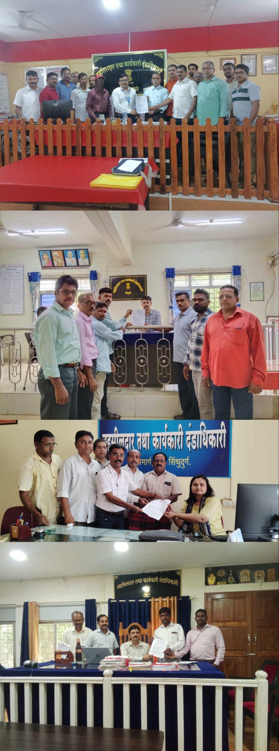 You are currently viewing शेतकऱ्यांच्या ज्वलंत प्रश्नांवर भारतीय किसान संघ आक्रमक – चार तालुक्यांत तहसीलदारांना निवेदन