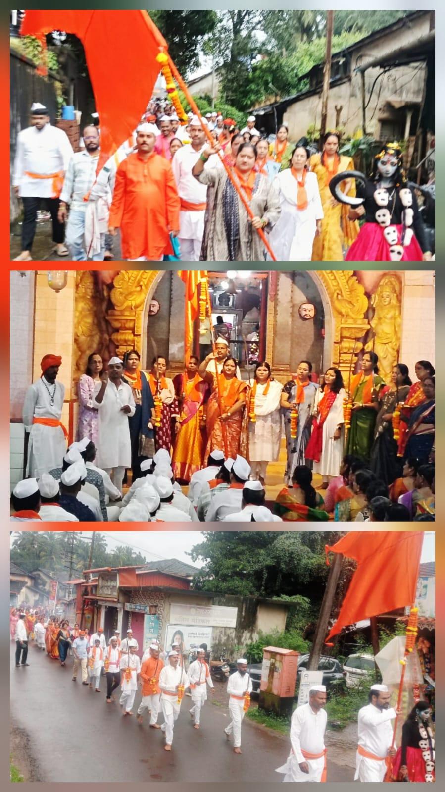 You are currently viewing भर पावसात वेंगुर्ल्यात दुर्गामाता दौड; उत्साहाला अभूतपूर्व प्रतिसाद