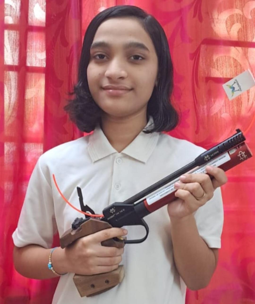 You are currently viewing सावंतवाडीची अन्विता सावंत राष्ट्रीय नेमबाजी स्पर्धेसाठी निवड