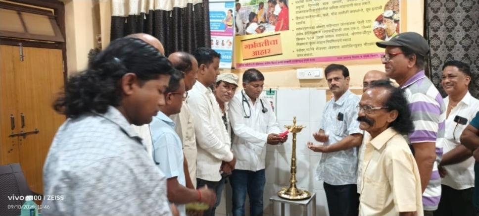 You are currently viewing कणकवली उपजिल्हा रुग्णालयात दशावतार कलाकार आरोग्य तपासणी शिबिराचे उद्घाटन