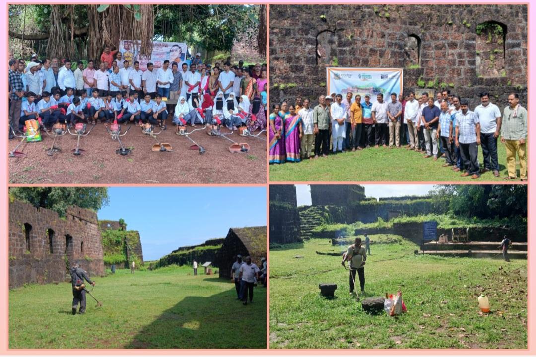 You are currently viewing “विजयदुर्ग किल्ल्यावर भाजपाचे स्वच्छता अभियान : २०० कार्यकर्त्यांचा उत्स्फूर्त सहभाग”