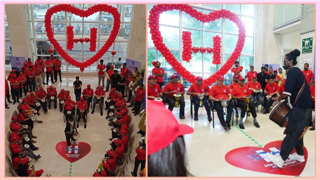 You are currently viewing हृदयाच्या ठोक्यांवर डीजेम्बेचा जलवा : हिरानंदानी हॉस्पिटलमध्ये अनोखा उपक्रम