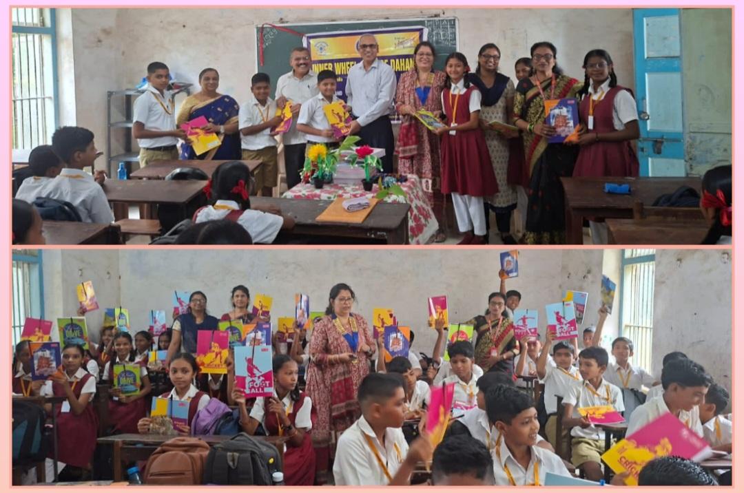 You are currently viewing के.एल.पोंदा.शाळेत इनरव्हिल क्लब ऑफ डहाणू तर्फे विद्यार्थ्यांना शैक्षणिक साहित्य वाटप !