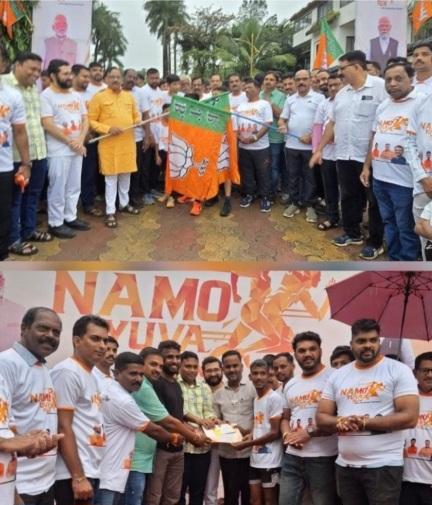 You are currently viewing महेंद्रा अकॅडमीचा आदित्य राऊळ ‘नमो युवा रन’ मॅरेथॉनचा विजेता