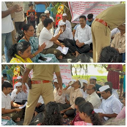 You are currently viewing शिरोडा मीठाचा सत्याग्रह ठिकाणी भव्य स्मारक होण्यासाठी ग्रामस्थ व इतिहास प्रेमीचे लाक्षणिक उपोषण