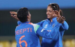Read more about the article महिला विश्वचषक २०२५ : भारताच्या मोहिमेला धमाकेदार सुरुवात – दीप्ती शर्माच्या अष्टपैलू कामगिरीमुळे श्रीलंकेवर ५९ धावांनी विजय