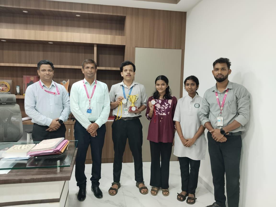 You are currently viewing मुंबई विद्यापीठ क्रीडा स्पर्धांमध्ये भोसले इन्स्टिटयूटचे ऑफ टेक्नॉलॉजीचे यश