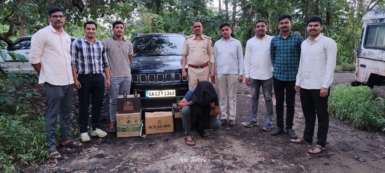 You are currently viewing सावंतवाडीत उत्पादन शुल्क विभागाची कारवाई