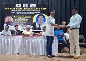 Read more about the article बाळकृष्णचे राष्ट्रीय बुदधिबळ स्पर्धेत आणखी एक यश!