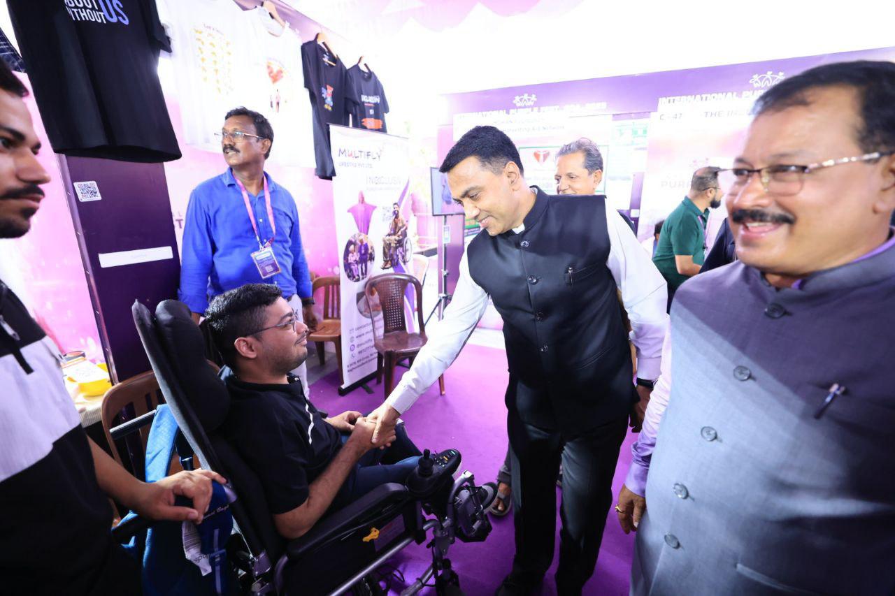 You are currently viewing “ गोव्यात खरी समावेशकता कशी दिसते, हे जगाला पर्पल फेस्टच्या माध्यमाने दाखवले – मुख्यमंत्री डॉ. प्रमोद सावंत