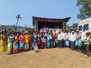 Read more about the article सहयोग फाऊंडेशन यमुनानगर निगडी तर्फे वनवासी बांधवांना दिवाळी फराळ वाटप