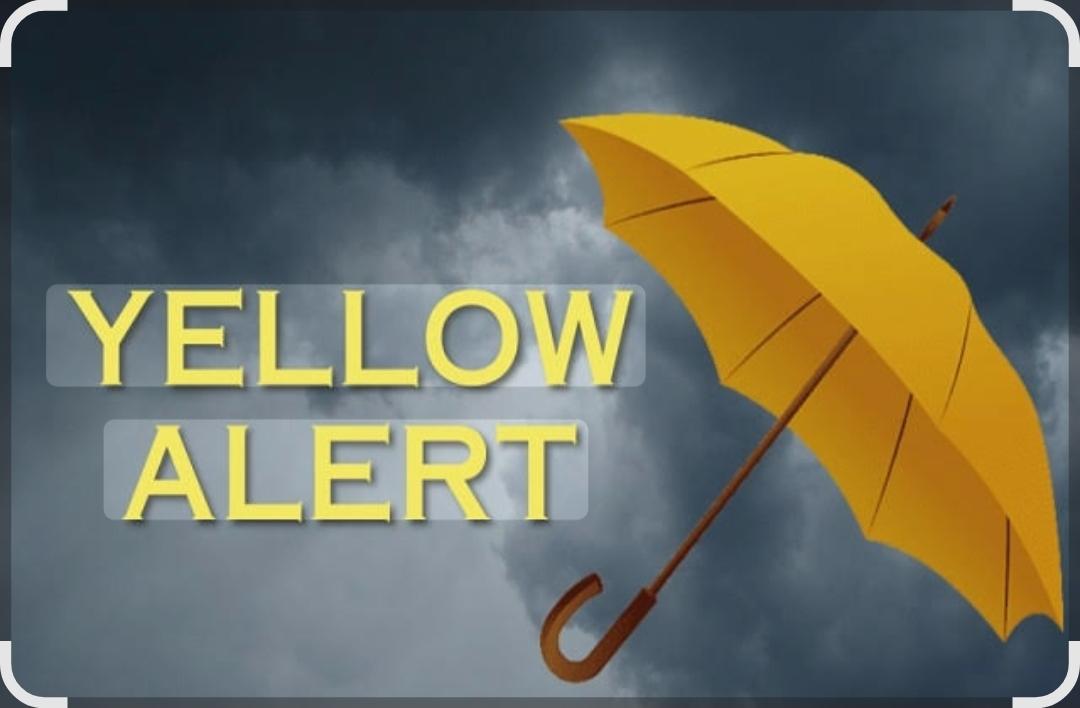 You are currently viewing जिल्ह्यात 7 ते 10 ऑक्टोंबर या कालावधीत यलो अलर्ट