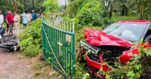 Read more about the article माजगाव येथे भीषण अपघात; दुचाकीस्वार गंभीर जखमी