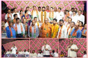 Read more about the article कलंबिस्त ग्रामपंचायतीचा भाजपा परिवारात प्रवेश