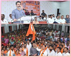 Read more about the article शिवसेना स्वबळावर लढणार; जिल्हा परिषदेवर भगवा फडकवण्याचे आमदार निलेश राणेंचे आवाहन