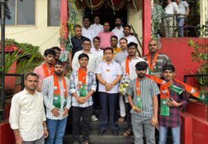 Read more about the article पालकमंत्री यांच्या उपस्थितीत शिवसेना युवासेना तालुकाप्रमुख प्रतिक बांदेकर यांच्यासह पदाधिकारी यांचा भाजप मध्ये प्रवेश