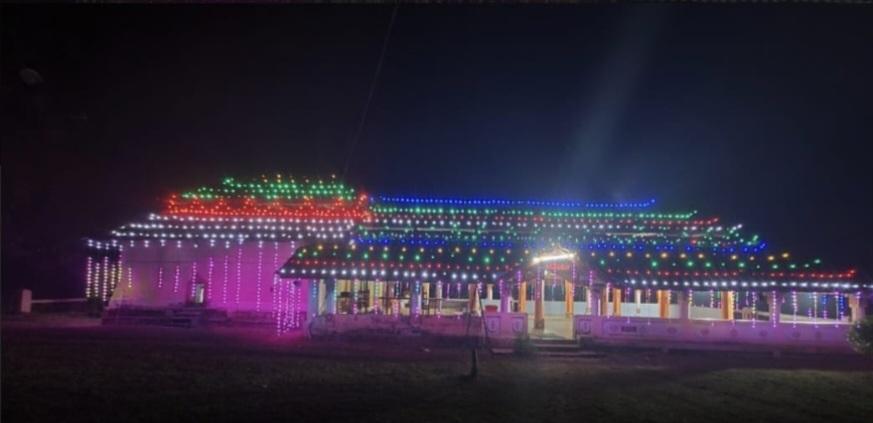 You are currently viewing डांगरमोडे येथे श्री देव रवळनाथ मंदिरात सात दिवसीय अखंड हरिनाम सप्ताहाला सुरुवात