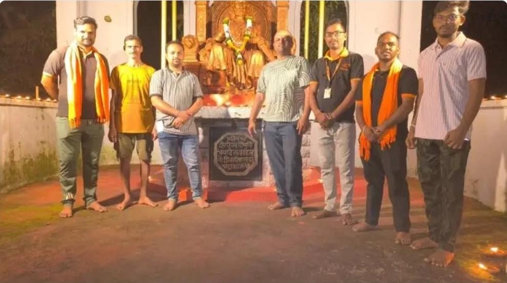 You are currently viewing सह्याद्री प्रतिष्ठानच्यावतीने शिवस्मारक नेमळे येथे दीपोत्सव साजरा